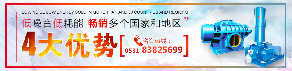 羅茨風(fēng)機(jī)、三葉羅茨鼓風(fēng)機(jī)、回轉(zhuǎn)式鼓風(fēng)機(jī)，低噪音低能耗，暢銷(xiāo)多個(gè)國(guó)家和地區(qū)