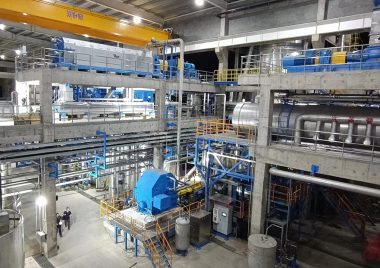 山鷹國(guó)際(廣東、浙江、華中三個(gè)基地)i-CTMP 生產(chǎn)線成功運(yùn)行